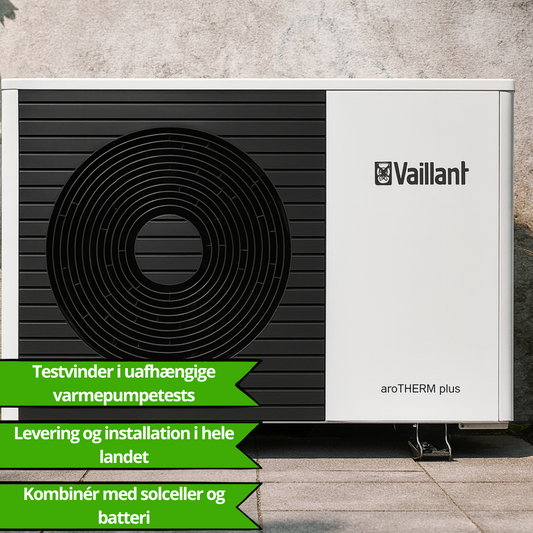 Valliant aroTHERM plus luft til vand varmepumpe